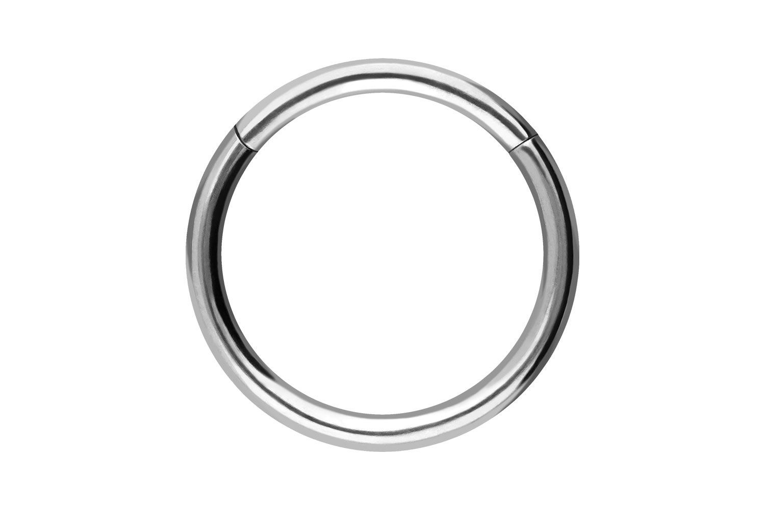 Surgical steel segment ring clicker